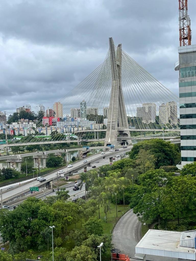 Aparthotel Flat No Brooklin Sp São Paulo Exterior foto